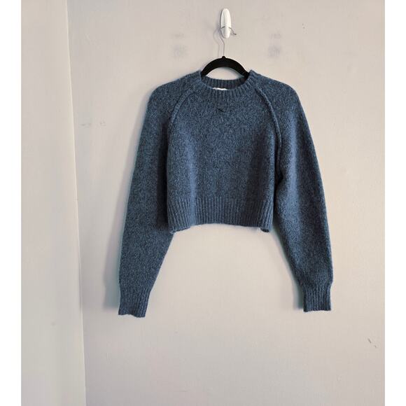 Zara Blue Gray Pullover Sweater Size S NWOT - Picture 2 of 4